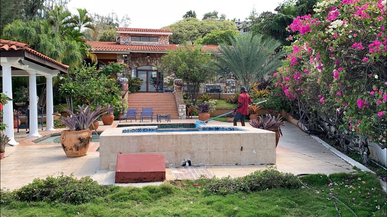 Luxury Mansion for Rent, Montana Hotel Area, Petion-Ville, Haiti - 5 Beds #luxurymansionrentalhaiti