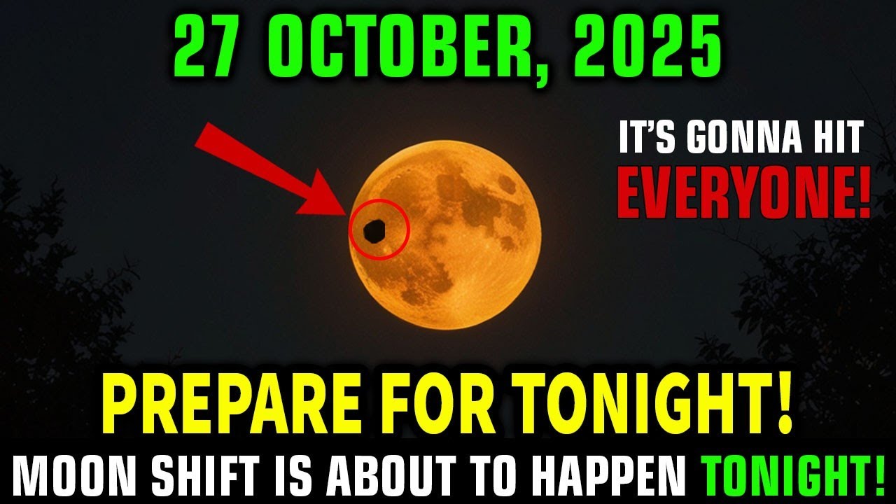 October 27, 2025 — TONIGHT! The SILENCE After The MOON SHIFT Is NOT NORMAL! Miracle Phase Begins