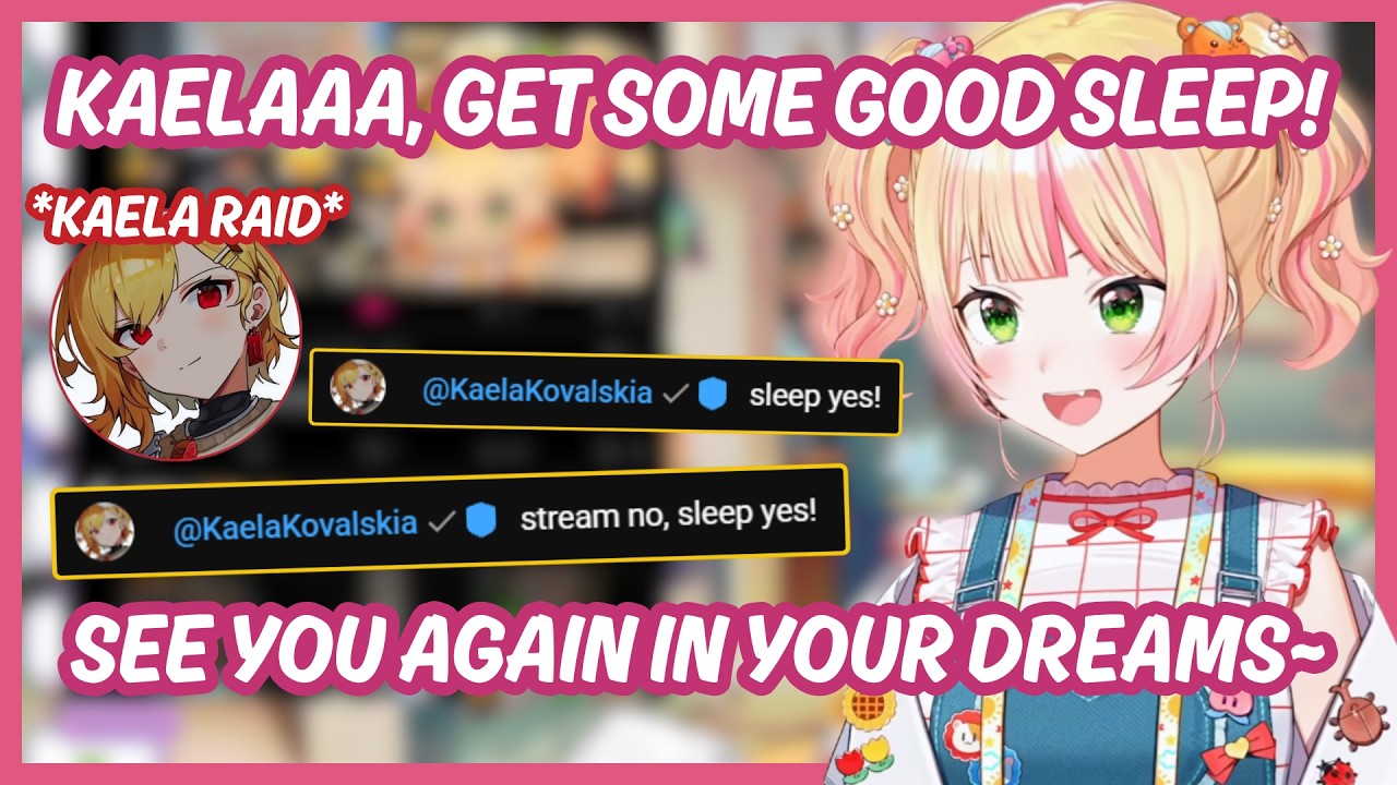 Nenechi Wants to See Kaela in Her Dreams After Telling Her to Sleep〖hololive〗