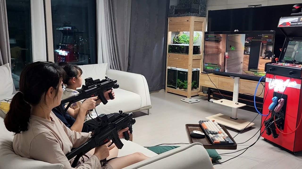 Ghost squad 4 players party full playthrough(with gun4ir squad gun & Hod4 gun mod)
