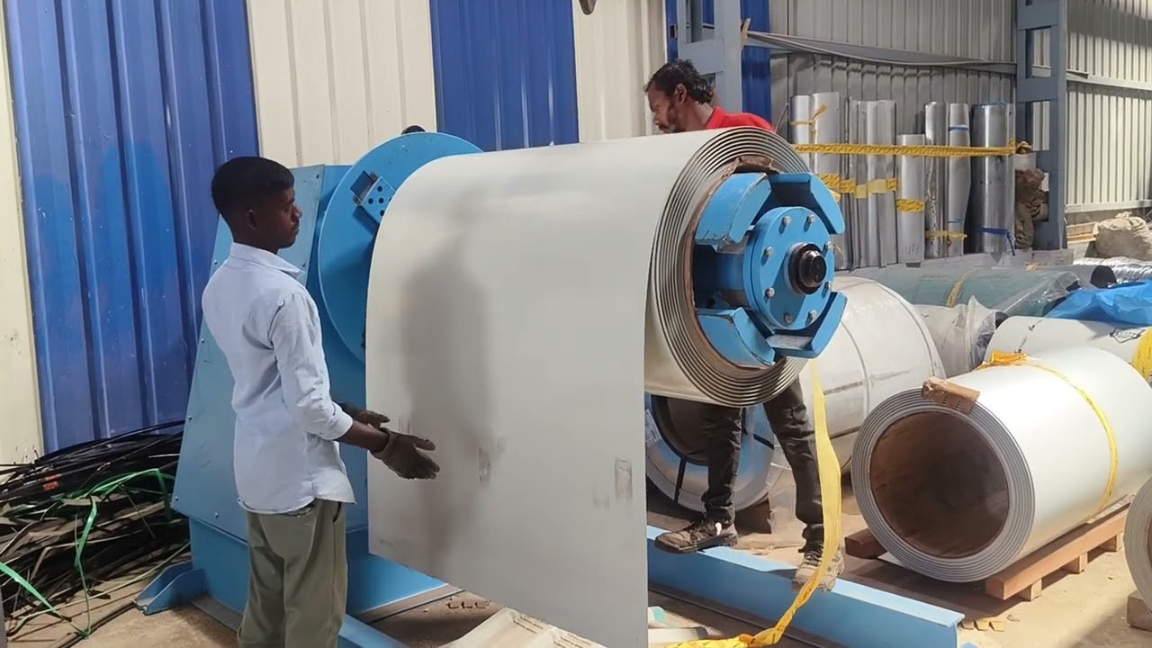 How it's Made Roof Sheet Making |पत्रा कारखाना | sheet Manufacturing | पत्रा उद्योग