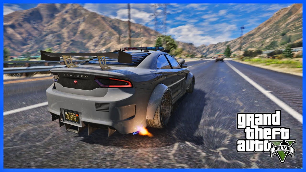 VYTUNIL JSEM POLICEJNÍ AUTO A ZLODĚJI NEMAJÍ ŠANCI! (GTA 5 Módy)