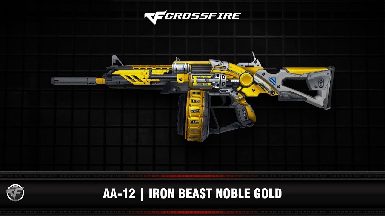 AA12 IRON BEAST NOBLE GOLD con hàng săn zom cực phê trong chế độ zombie| Cậu Gold CFM