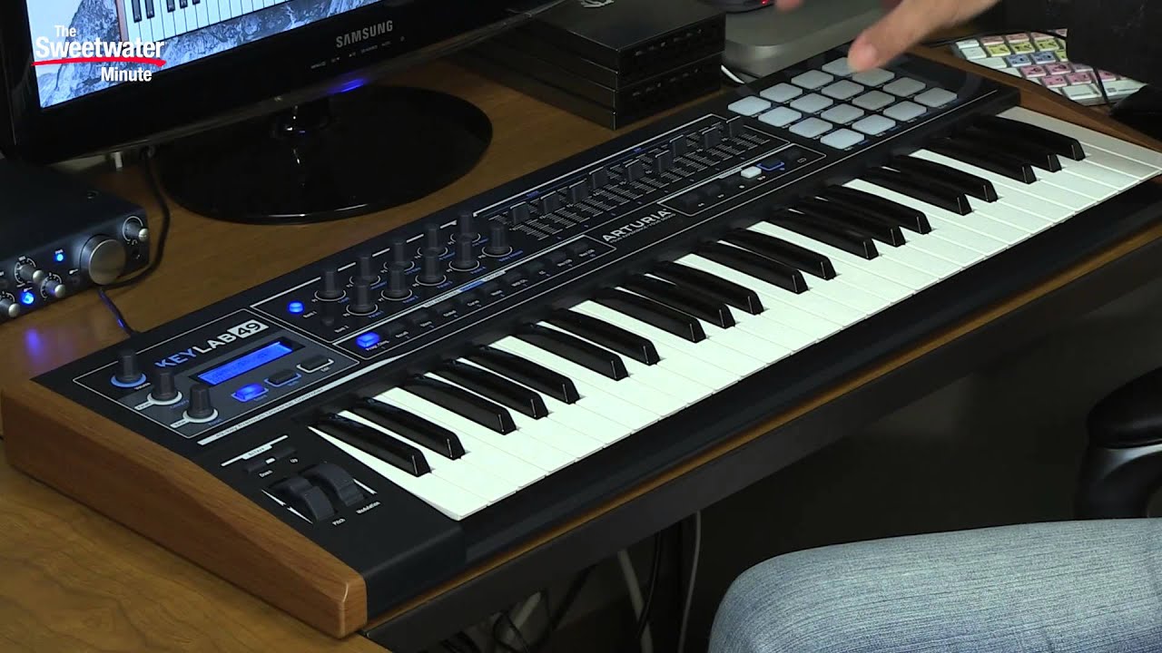 Arturia KeyLab 49 Limited Edition Black Keyboard Controller Review by Sweetwater