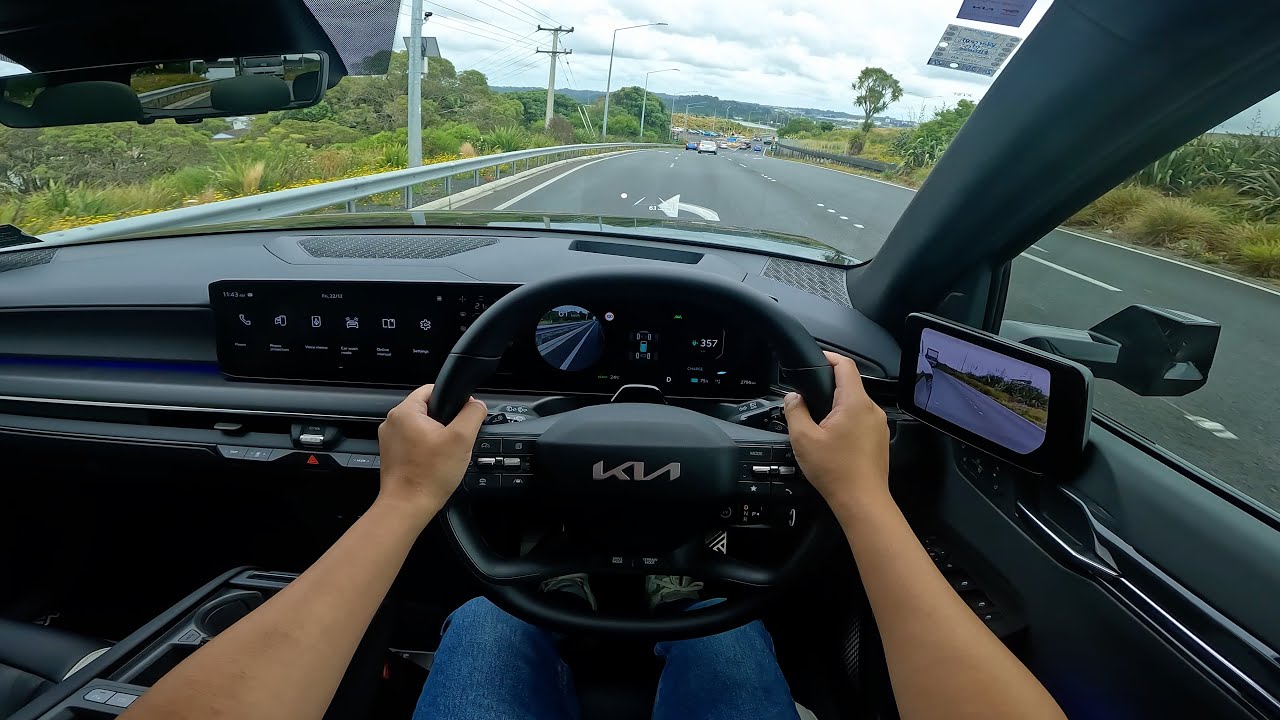 Kia EV9 GT-Line | 378HP Dual Motor AWD | POV Test Drive 4K