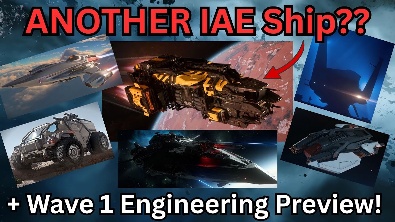 БОЛЬШЕ кораблей IAE + ТЕХНОЛОГИЙ ПЕРВОЙ ВОЛНЫ НА ЭТОЙ НЕДЕЛЕ! | Новости Star Citizen 4.4