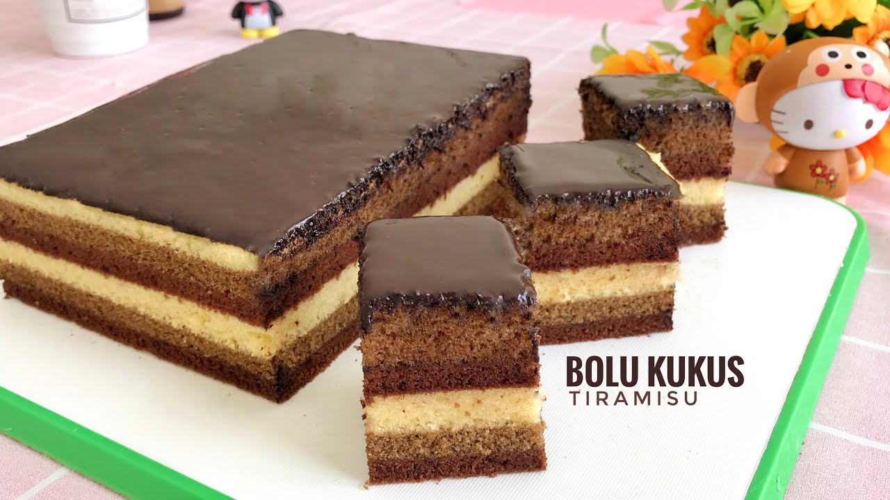 BOLU KUKUS TIRAMISU Lembut & Enak | TIRAMISU STEAMED CAKE