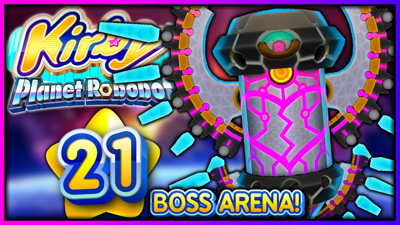 Epic Fail und Anspannung in der BOSS ARENA! ⛓ KIRBY PLANET ROBOBOT [#21] [ENDE]