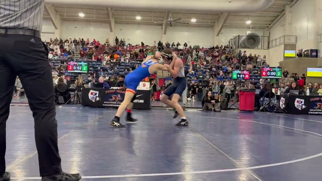 Braden 126lbs Match 01 Monday 2/9/26 - Western Sports Park - Farmington, UT