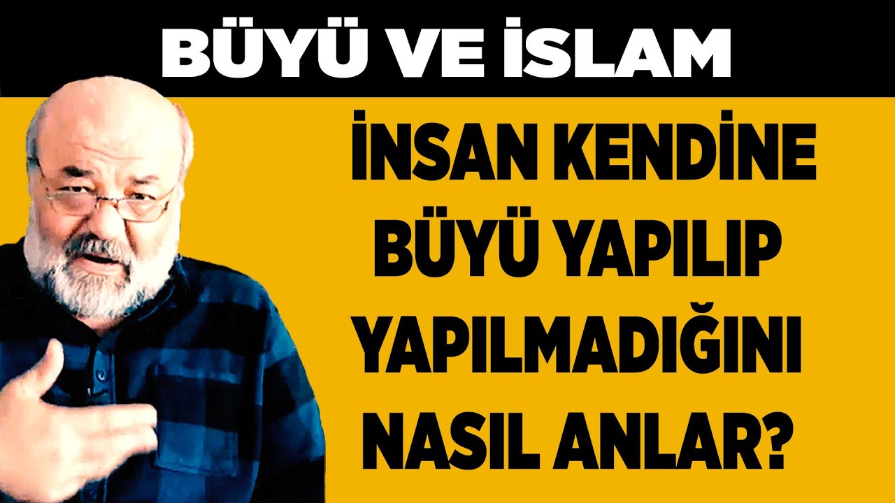 İhsan Eliaçık'tan önemli büyü açıklaması! İnsan kendine büyü yapılıp yapılmadığını nasıl anlar?