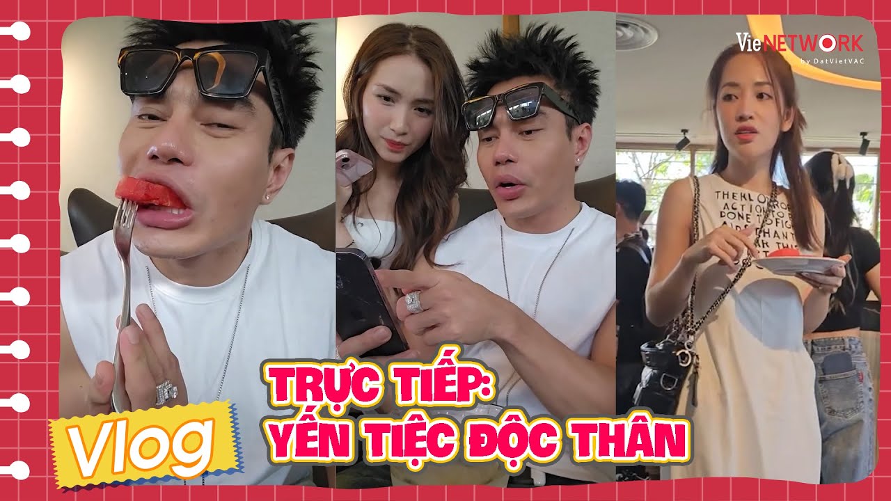 Cận cảnh yến tiệc độc thân Gin Tuấn Kiệt - Puka chiêu đãi khách mời | Diệu Lâm TV