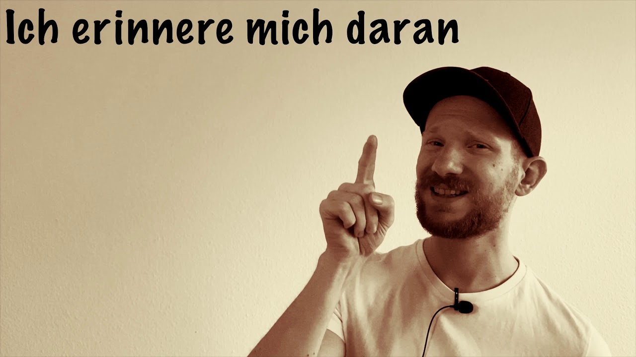 Learn German | sich an etwas erinnern