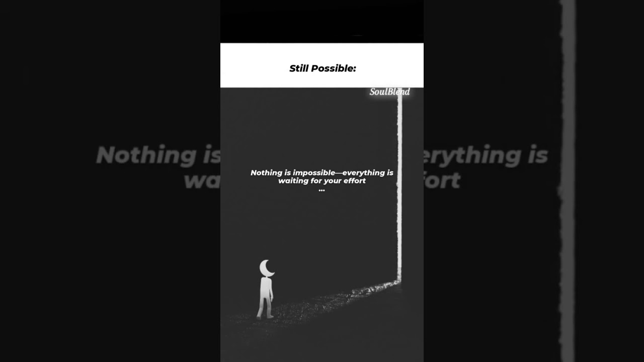 "Still Possible.."✌️