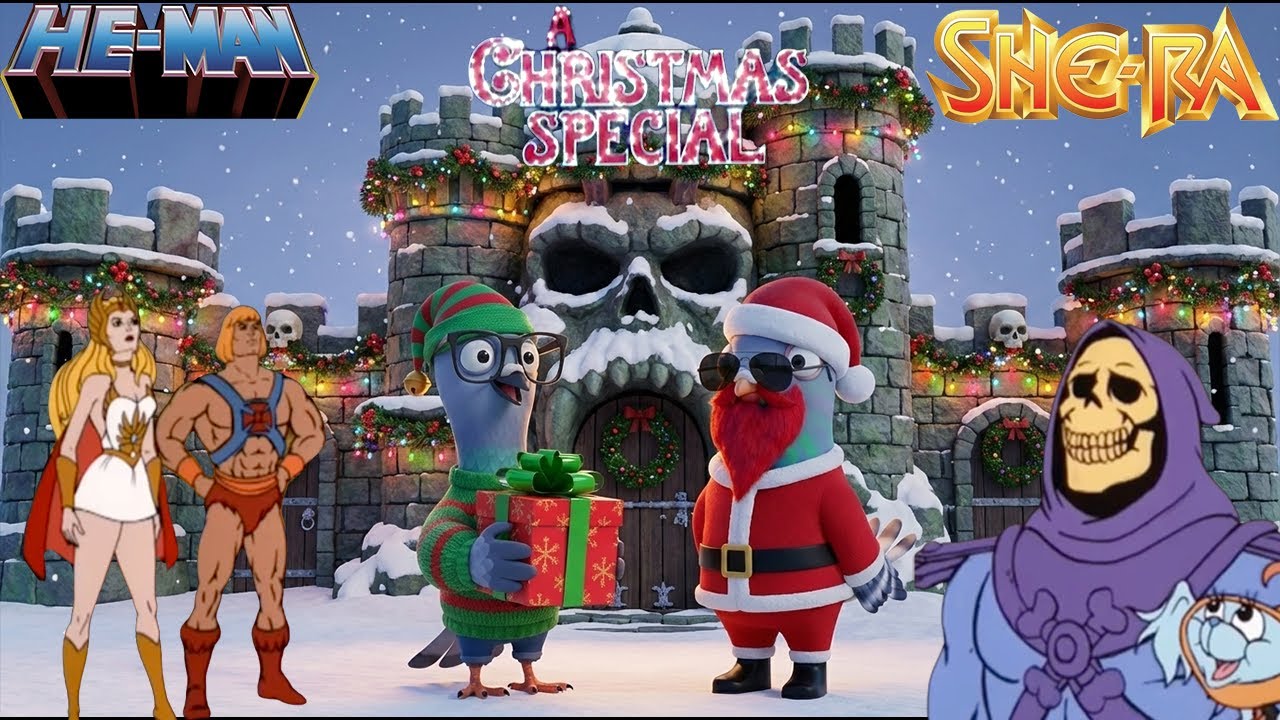 He-Man and She-Ra Christmas Special Review-A Pigeon Milk Studios Christmas Special