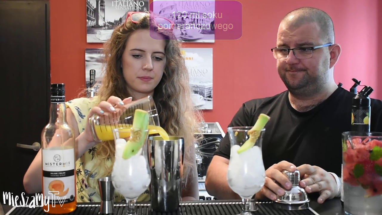 Koktajle z melonem i gość specjalny