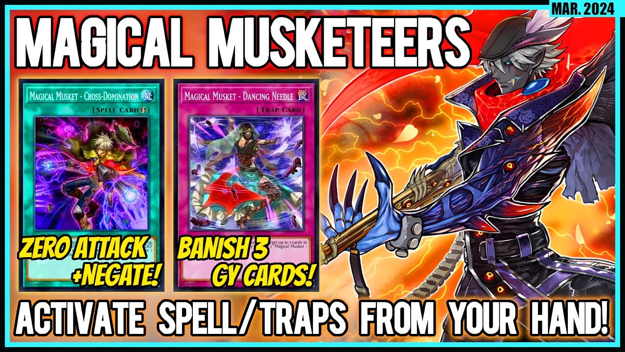 MAGICAL MUSKETEER - HANDTRAPS - DECKLIST AND REPLAY [Yu-Gi-Oh! Duel Links] KOG CLIMB MARCH 2024