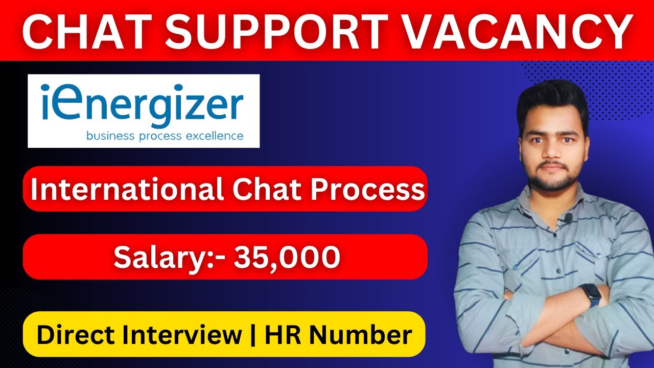 iEnergizer Hiring For International Chat Support | Chat Support Job Vacancy 2024 | iEnergizer Noida