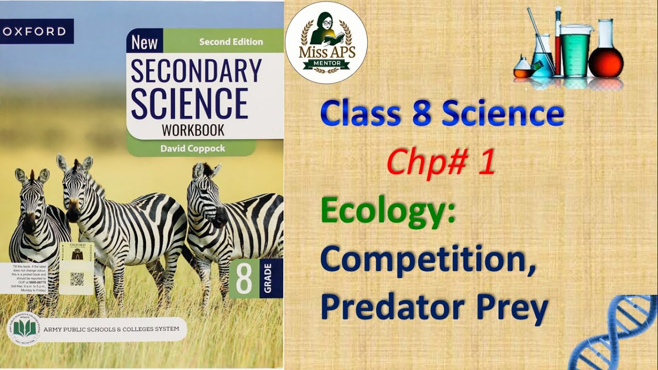 Aps Class 8 science | Chapter 1: Ecological Relationships(competition, predator & prey).