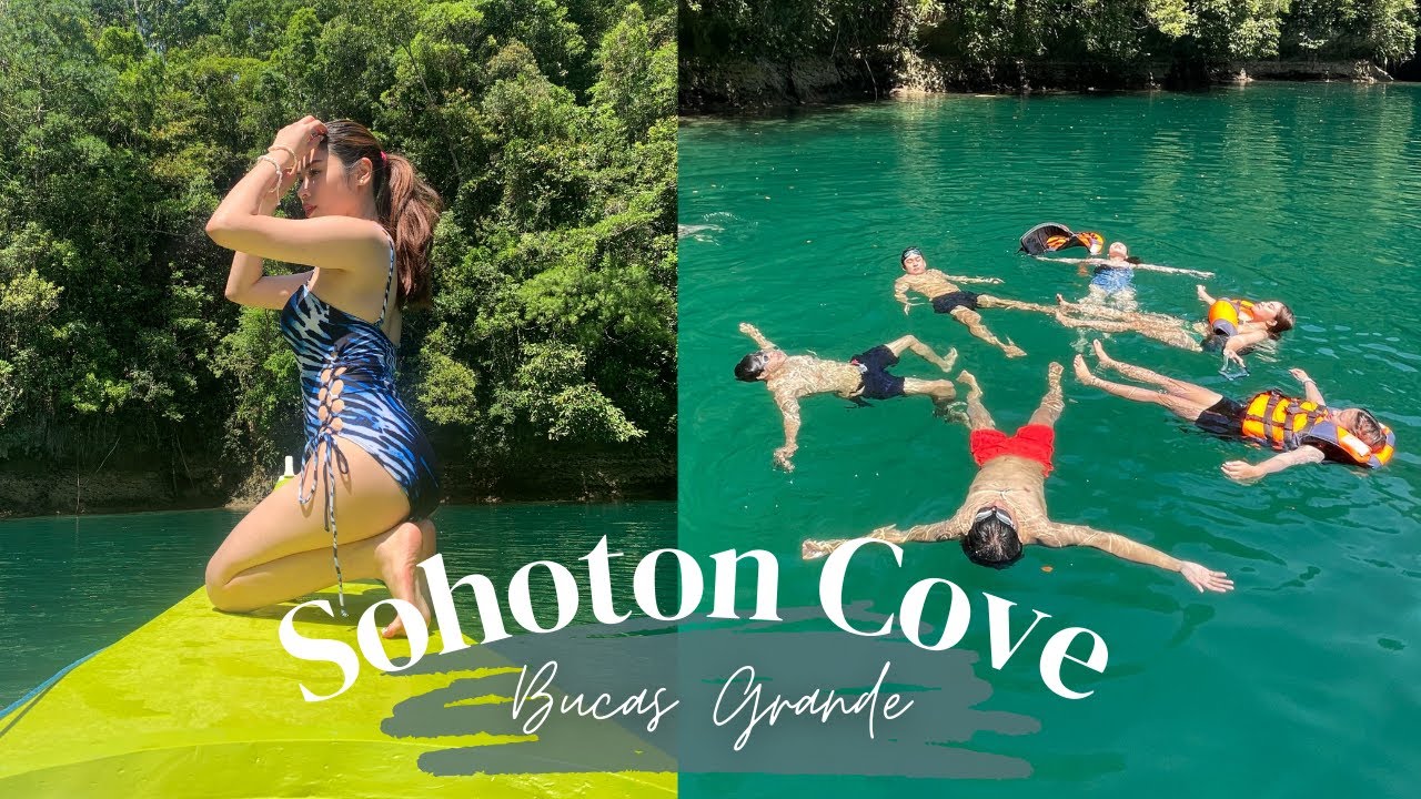 sohoton cove tour (Bucas Grande) 2023 🥥🐚🌊 | Tricia Luna