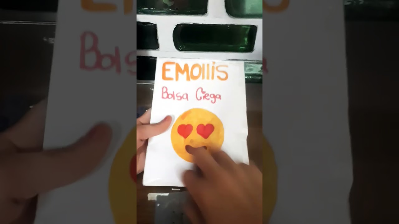Bolsa ciega de emollis 😁💛#bolsasciegas #emoji