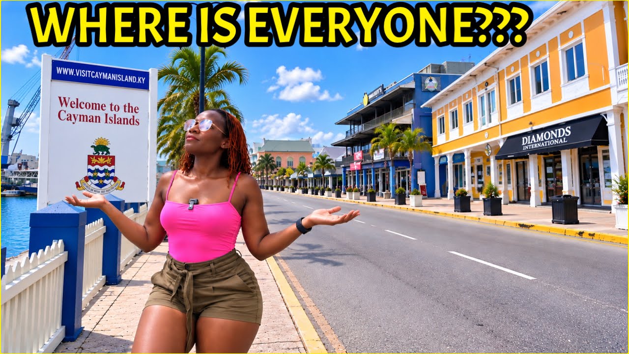 Why Is the Cayman Islands SO EMPTY?! 🇰🇾 Raw Unfiltered George Town! 