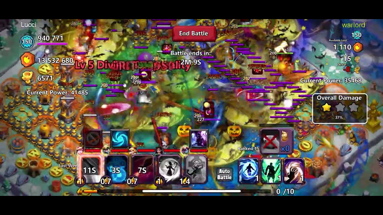 Clash of Lord 2 - Lord league 24/12