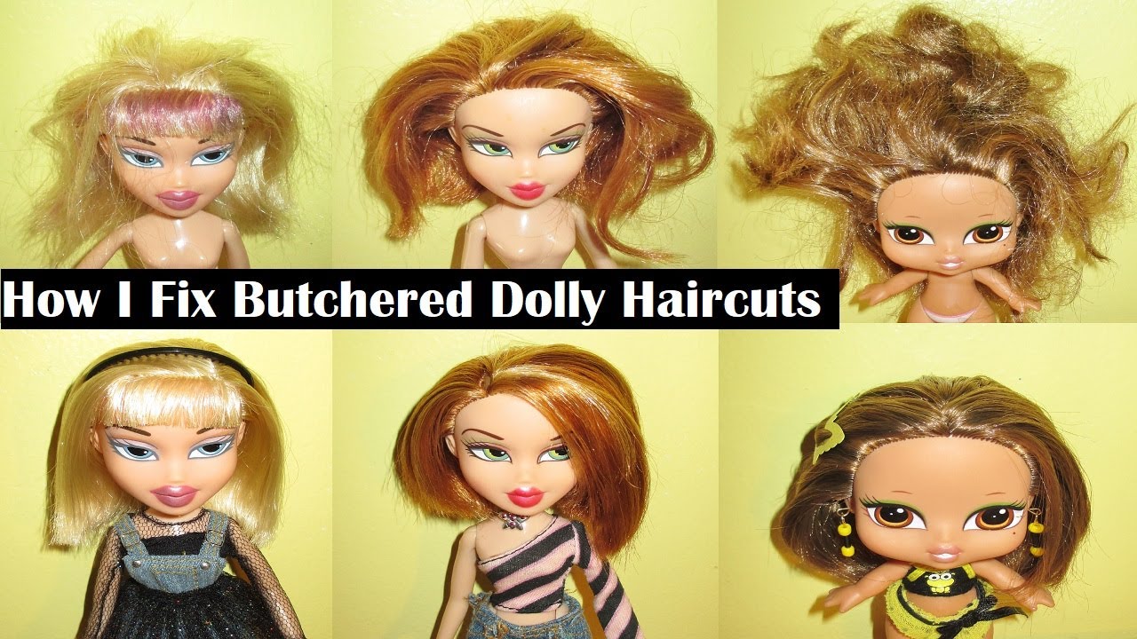 How I Fix Butchered Dolly Hair Cuts