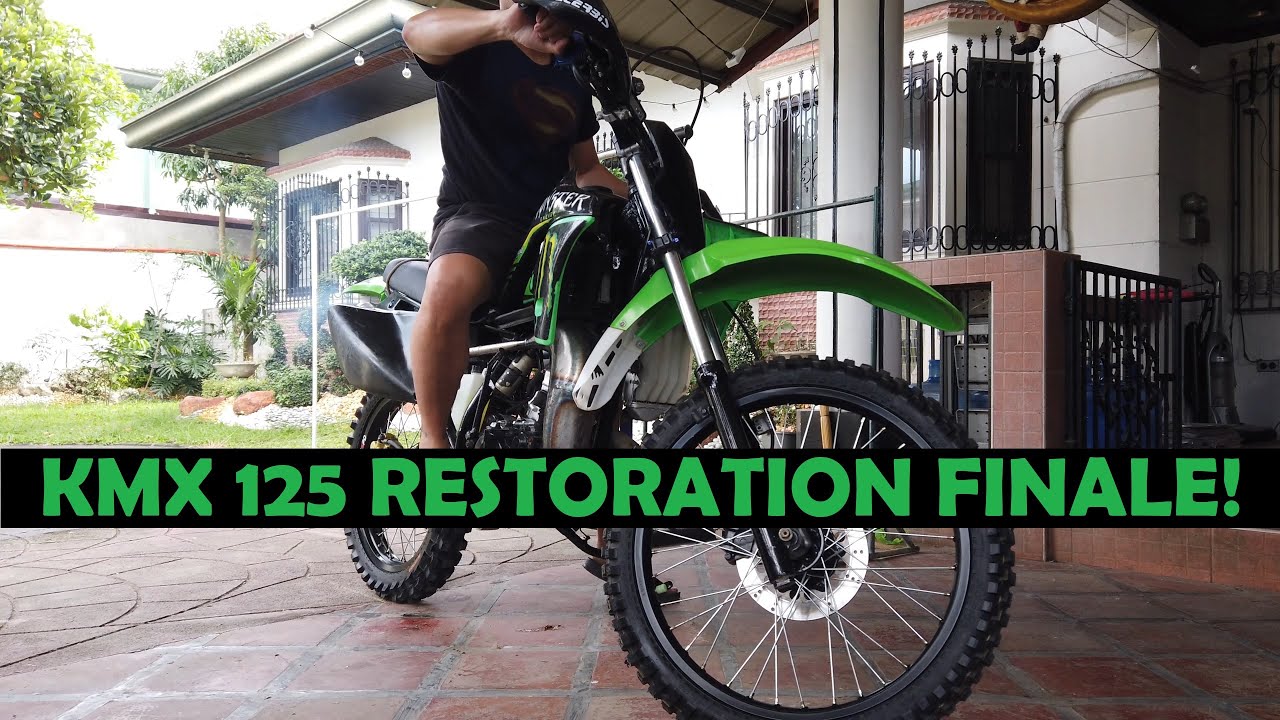 Kawasaki KMX 125 restoration Part 3!(Finale)