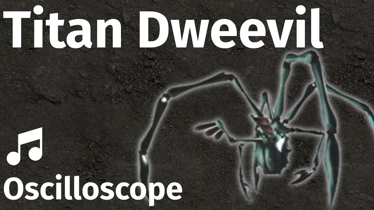 Titan Dweevil - Pikmin 2 (High Quality + Oscilloscope)