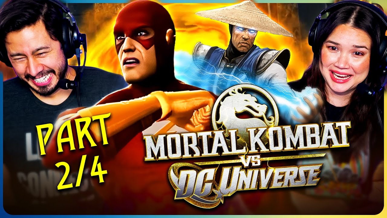 MORTAL KOMBAT VS DC UNIVERSE CUTSCENES/STORY (Part 2) REACTION!