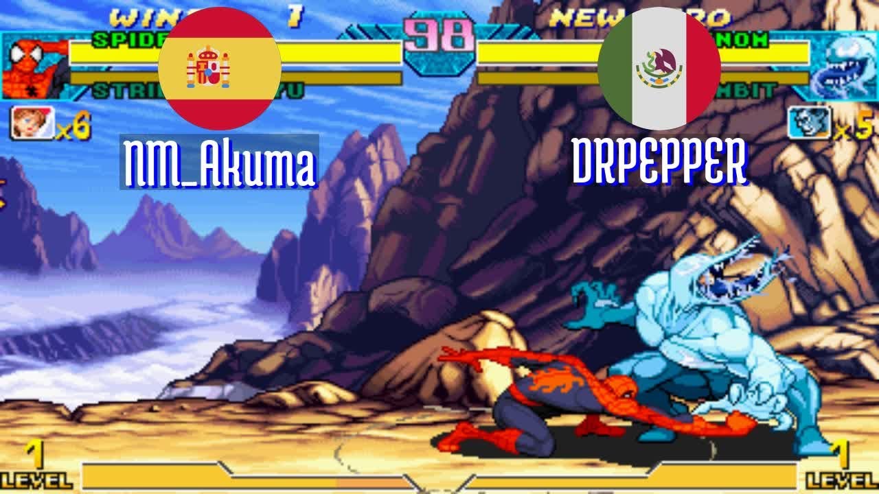 FT5 @mvsc: NM_Akuma (ES) vs DRPEPPER (MX) [Marvel vs Capcom Fightcade] Jul 1