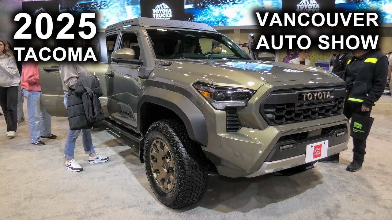 2025 Toyota Tacoma Hybrid Trailhunter @ 2025 Vancouver Auto Show!