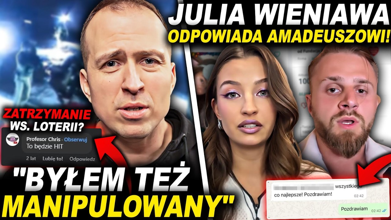 KOLEJNE ZATRZYMANIE WS. LOTERII?! (PROFESOR CHRIS, BUNGEE, WIENIAWA, KSIĄŻULO, AMADEUSZ FERRARI)