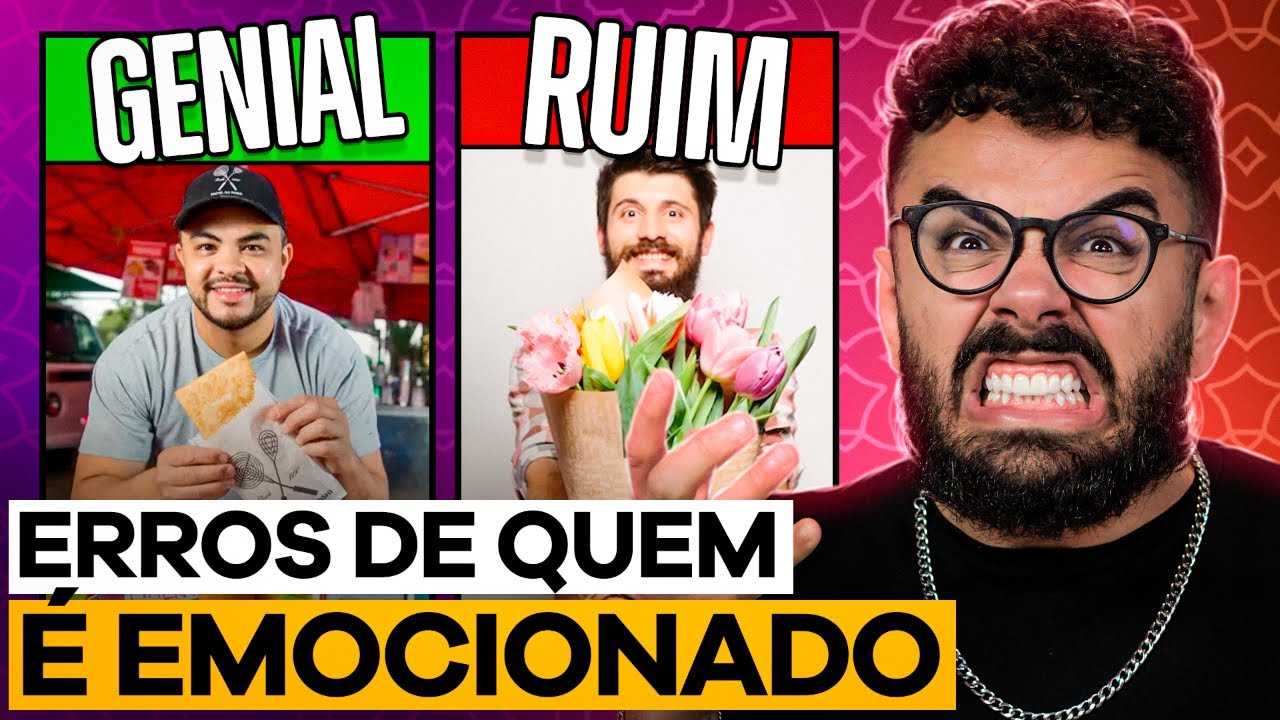 TIERLIST com os MAIORES ERROS de quem é EMOCIONADO em RELACIONAMENTOS