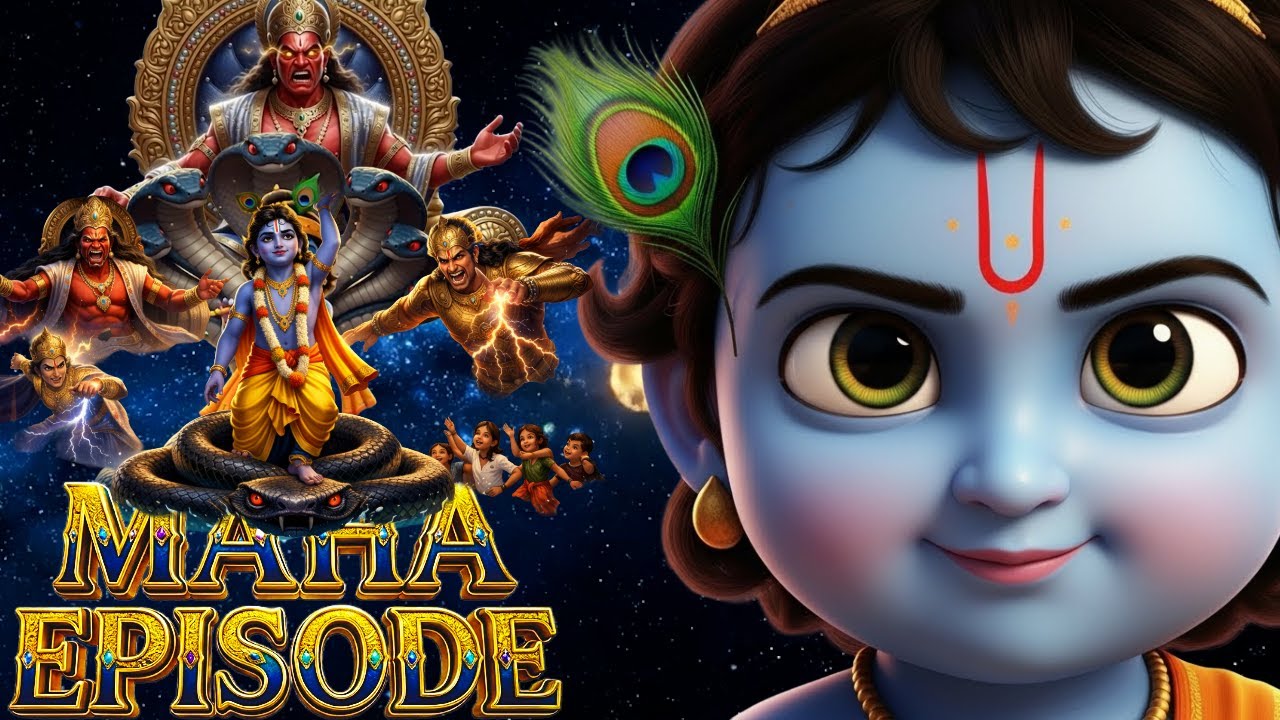 श्री कृष्ण गाथा Maha Episode 05 ||  #krishnaleela #radhekrishnaa #hindudeity @PrabhuLeelaTV #viral