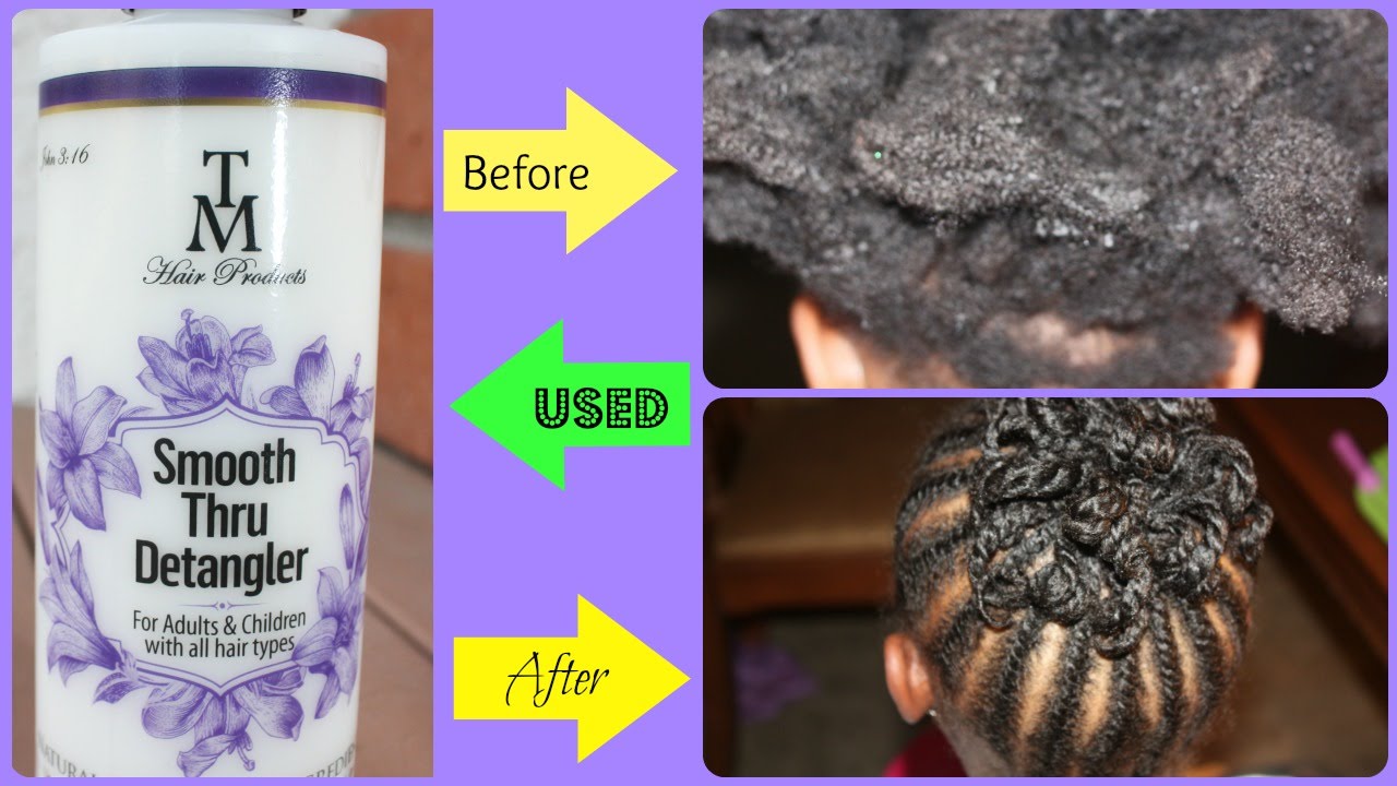 How To-Detangle 4c natural hair