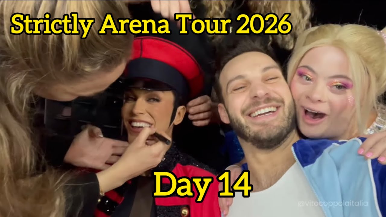 Strictly Arena Tour 2026 VLOG - day 14/ Vito Coppola