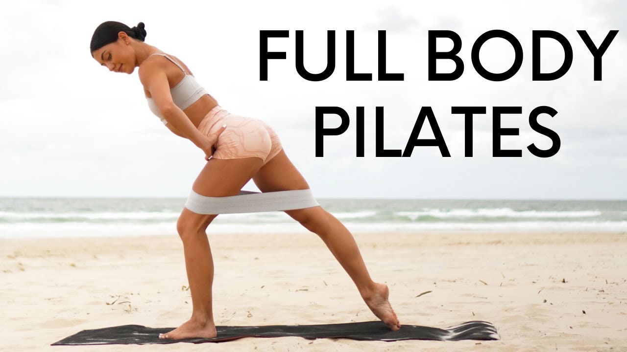 35 MIN FULL BODY WORKOUT || Intermediate Pilates (Mini Resistance Band)