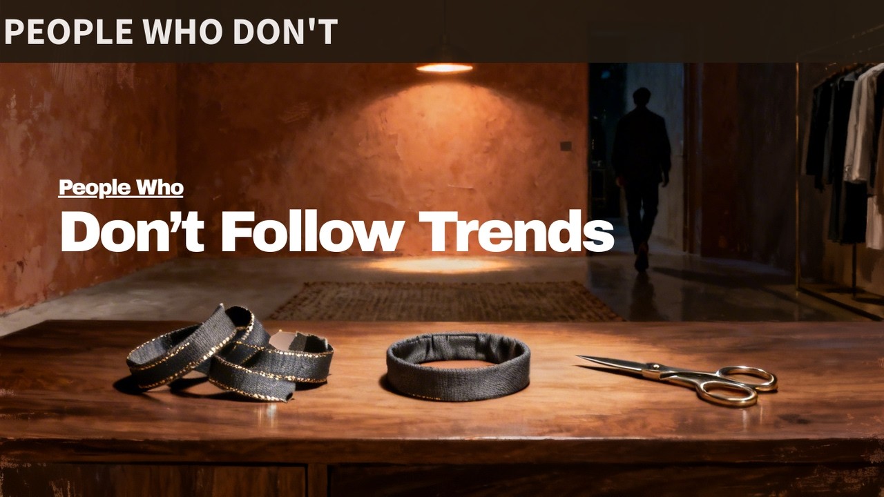 People Who Don&rsquo;t Follow Trends | People Who Don&rsquo;t