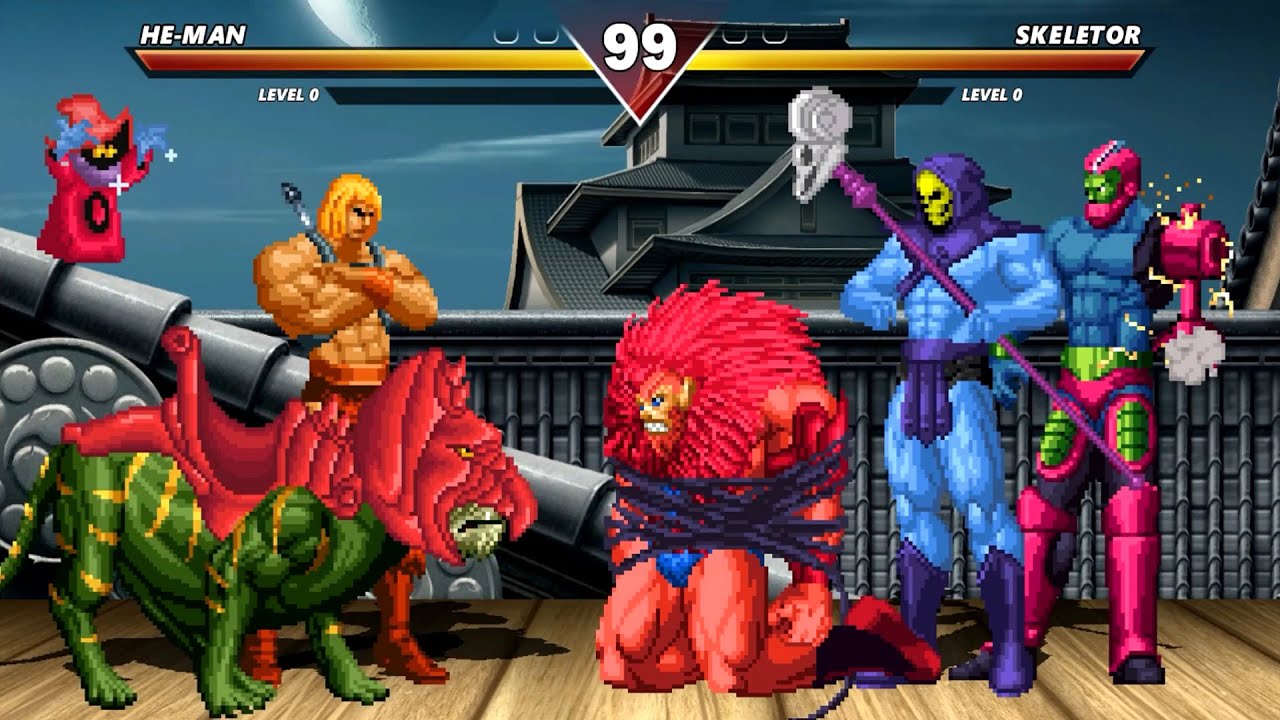 HE-MAN vs SKELETOR - Highest Level Amazing EPIC Fight!
