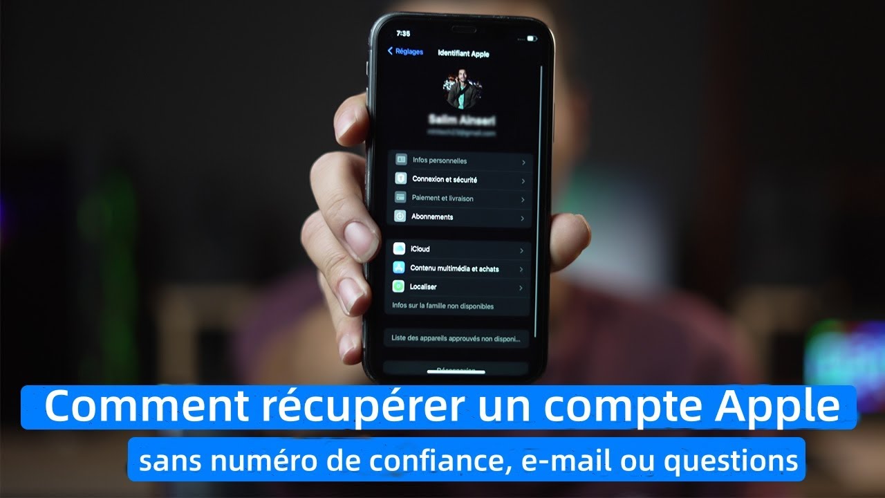 Comment récupérer un compte Apple sans numéro de confiance, e-mail ni questions