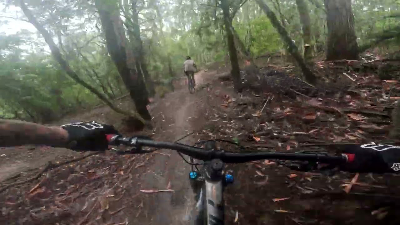 POV GOPRO RAW MTB | Narooma MTB Park in the Wet