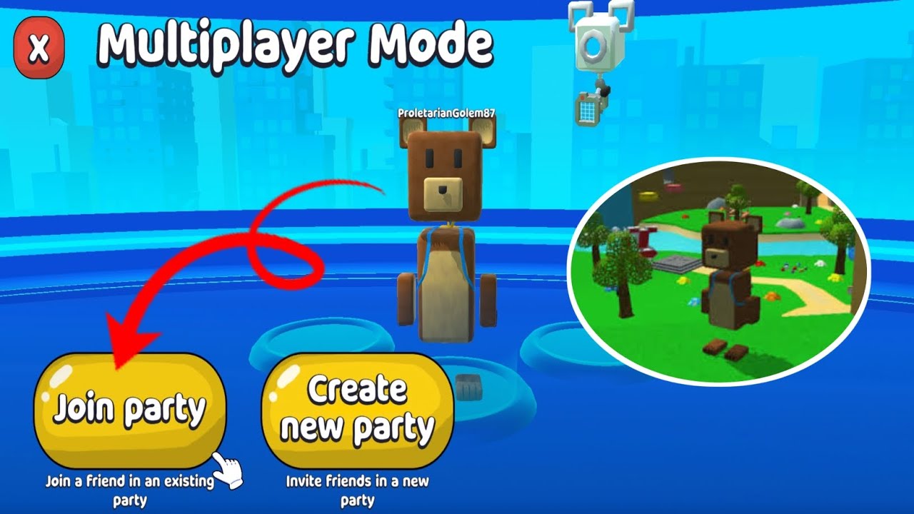 Come giocare in multigiocatore a Super Bear Adventure