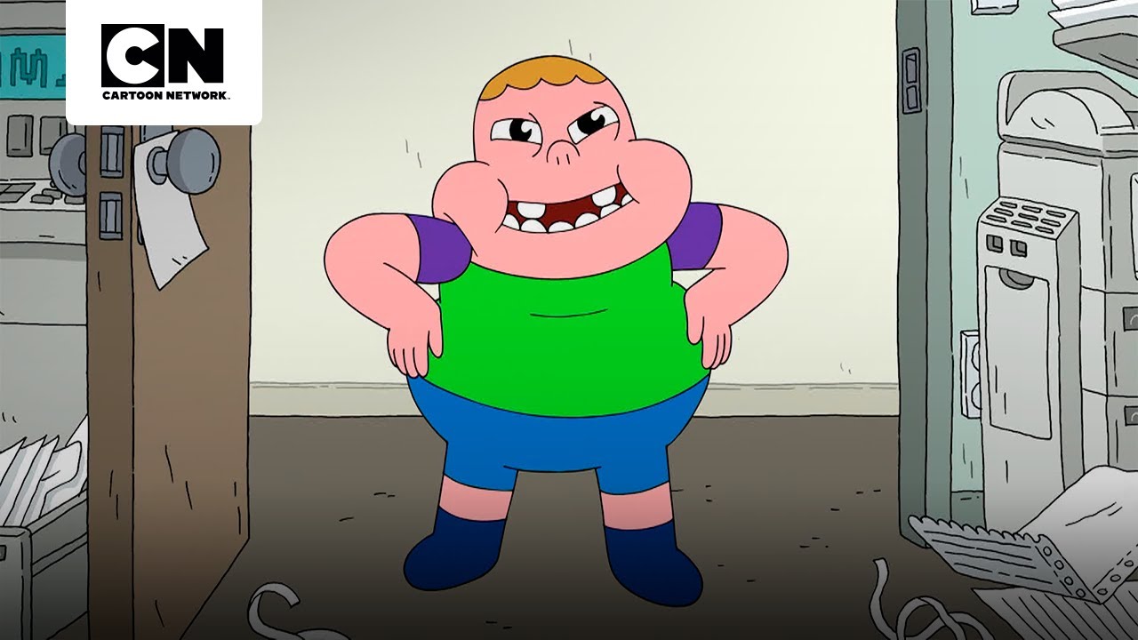 CLARENCE: DE MAL PORTERO A LA ADMIRACIÓN EN LA OFICINA DE SU PADRE | CLARENCE | CARTOON NETWORK