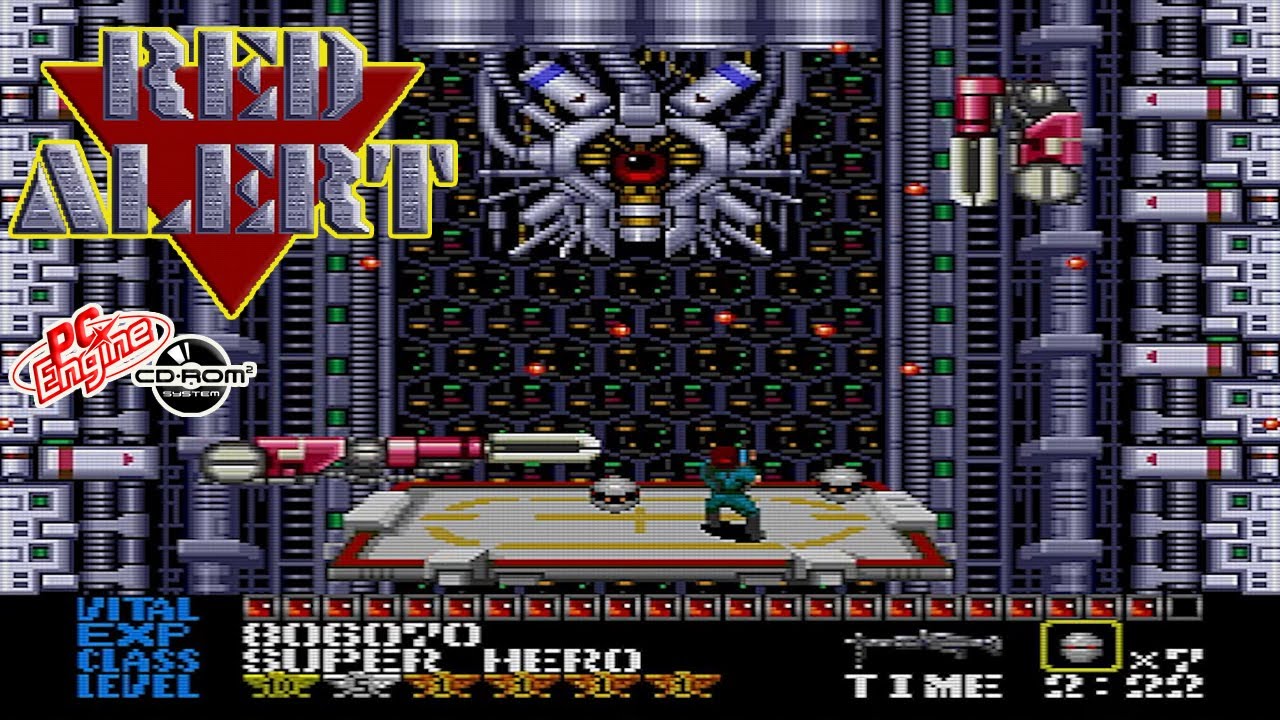 PC Engine CD レッドアラート / Red Alert - Full Game