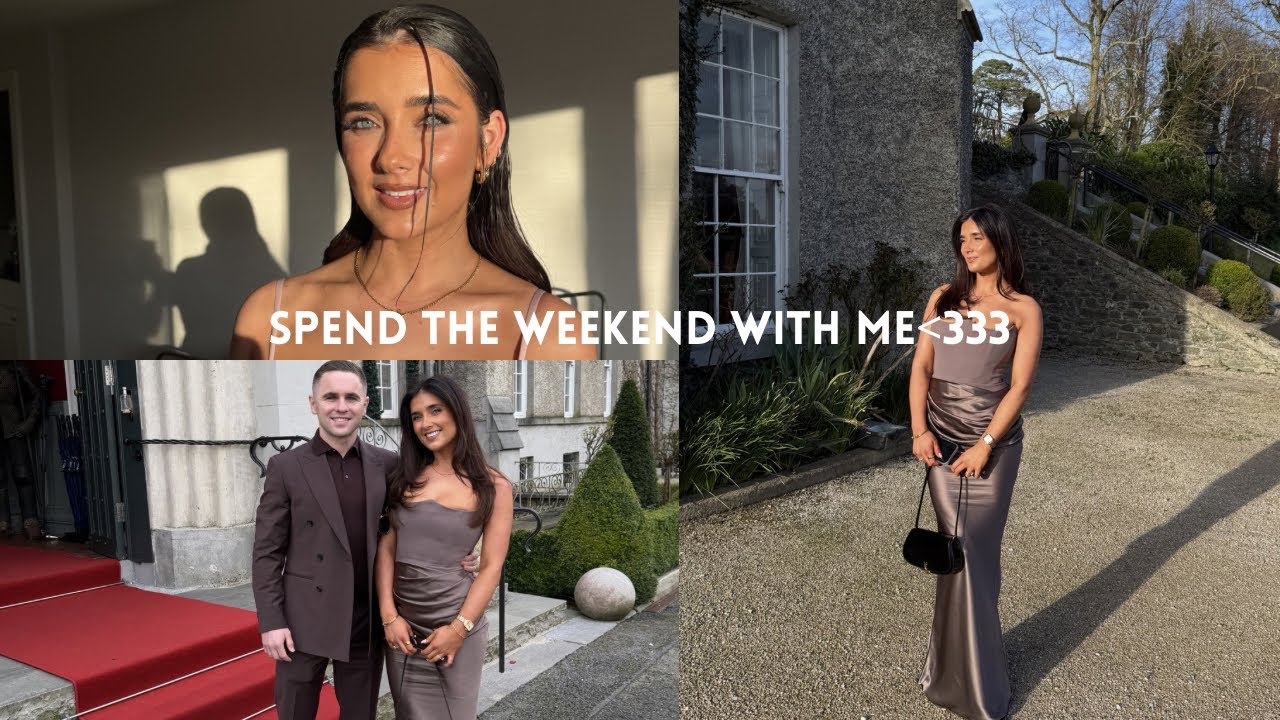 SPEND THE WEEKEND WITH ME 🫶 | IRISH WEDDING | GOSSIES | ANNALIVIA 