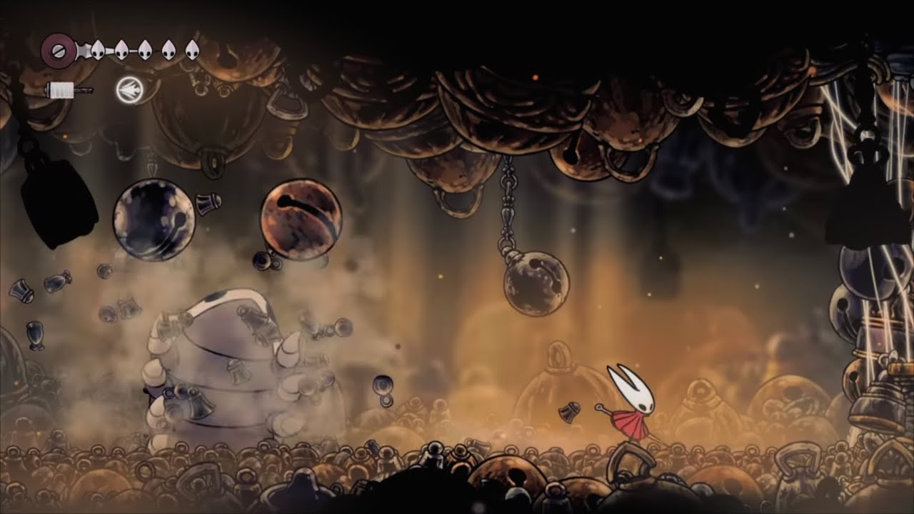 Hollow Knight Silksong: Flawless Bell Beast Boss Fight (NO DAMAGE TAKEN!!!)