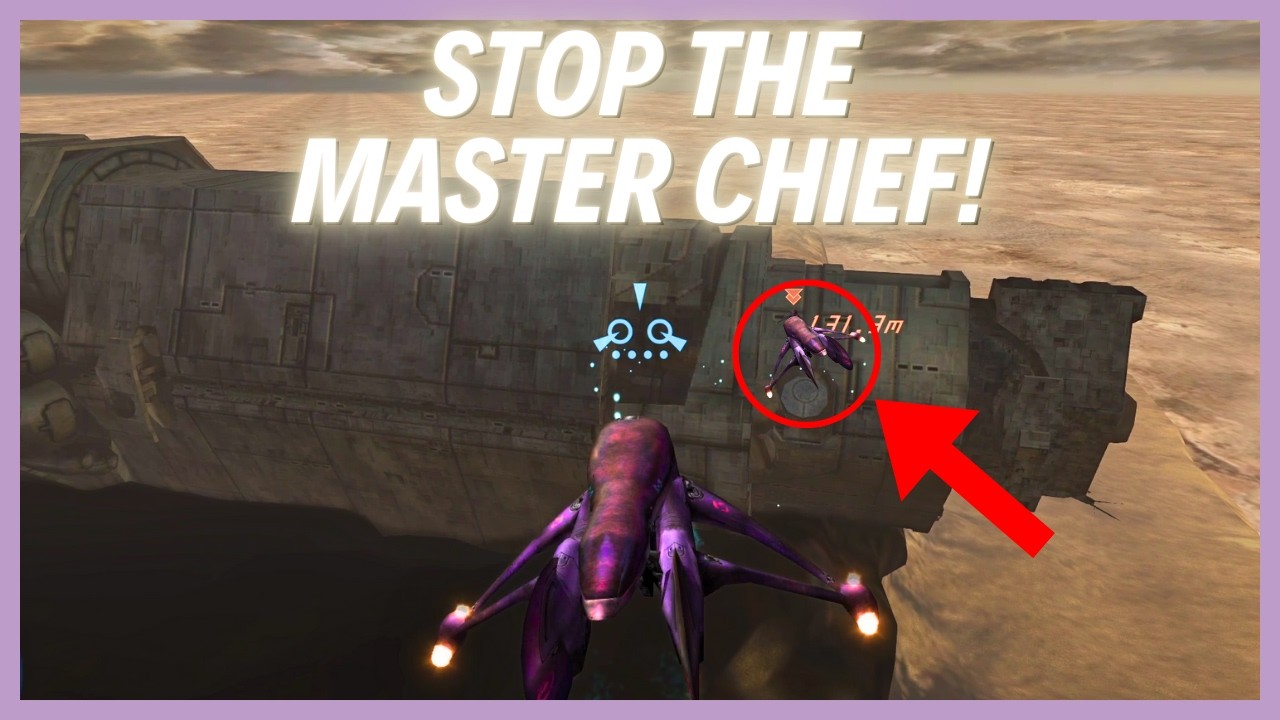 Hunt the Master Chief Before He Blows Up Halo!