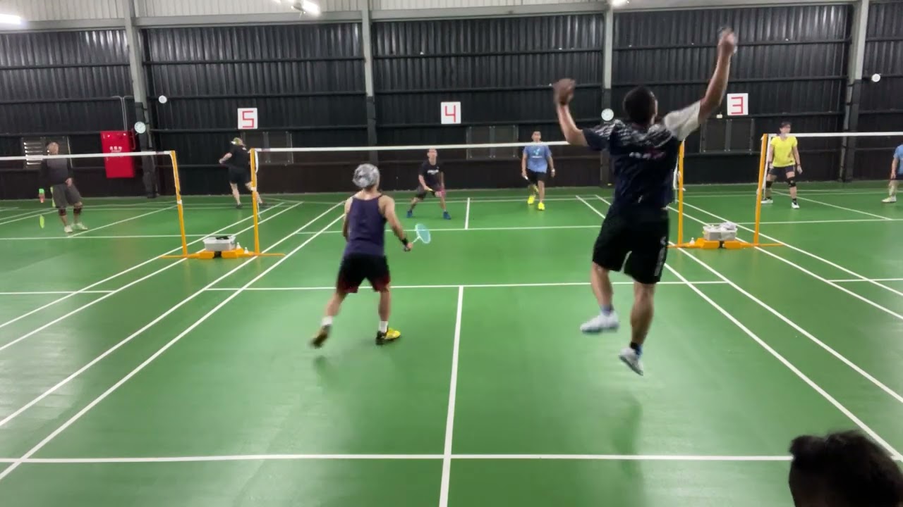 20220327柯俊吉/尤錦輝VS.王政荷/邱仕賓(Round.1 part.1)(今天用前鏡頭錄，品質差了點)