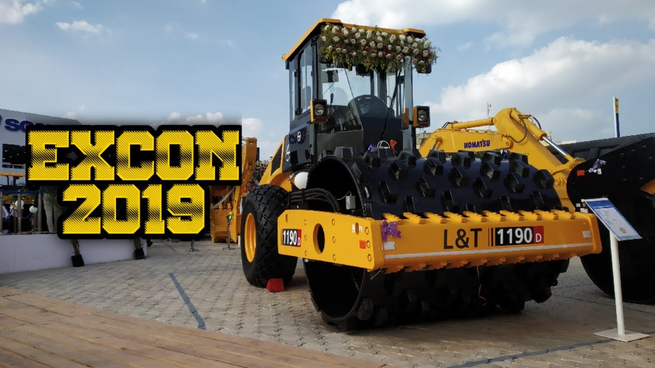 EXCON 2019 I Construction Equipment I BIEC I CII I Trade fair I DJI Osmo pocket I Bengaluru